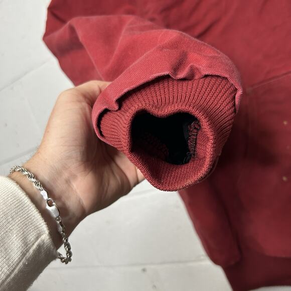 Vintage Carhartt Quilted Active Jacket “Dark Red” J140 DKR - Picture 4 of 10